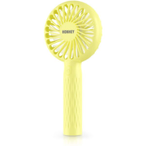 Fan - Yellow Portable Handheld Fan