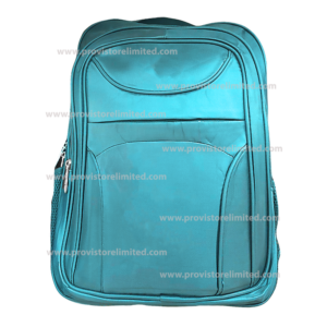 Back Pack - Sea Blue Fabric / School Bag / Backpack