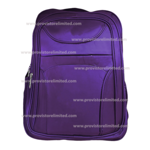 Back Pack - Dark Purple Fabric / School Bag / Backpack