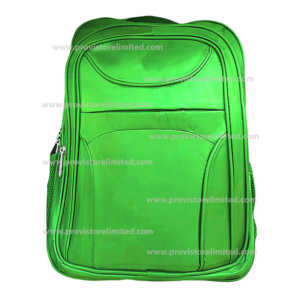 Back Pack - Green Fabric / School Bag / Backpack