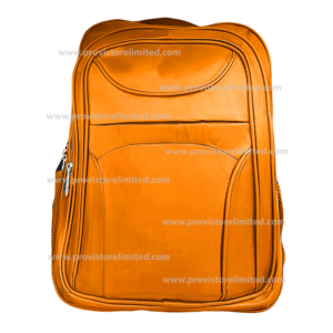 Back Pack - Orange Fabric / School Bag / Backpack