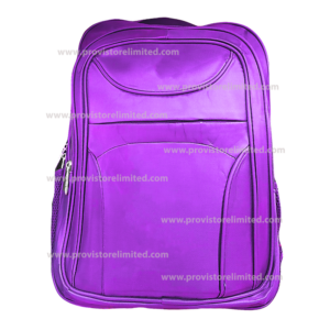 Back Pack - Purple Fabric / School Bag / Backpack