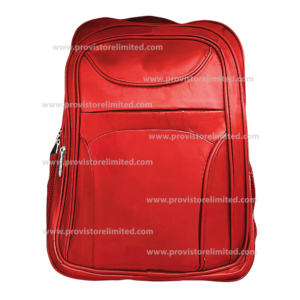 Back Pack - Red Fabric / School Bag / Backpack