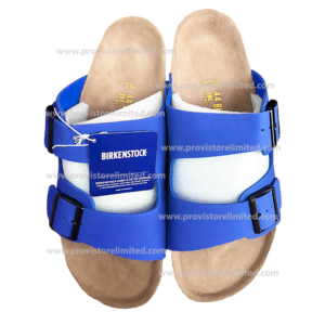 Birkenstock - Double Strapped Blue Leather Birkenstock