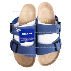 Birkenstock - Double Strapped Dark Blue Leather Birkenstock