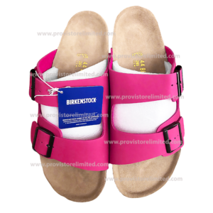 Birkenstock - Double Strapped Pink Leather Birkenstock