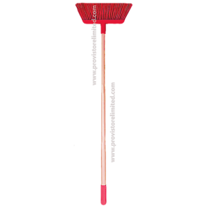 Broom Plastic - Red