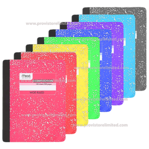 Notebook - (3 in 1) Composition Notebook