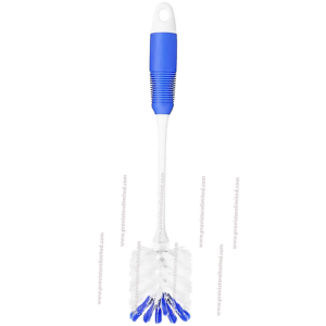 Toilet Brush with Container - Blue