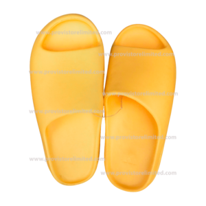 Slippers - Yellow Plastic