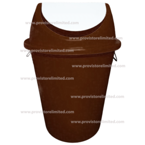 Dustbin - Brown  Refuse / Rubbish container / Dust bin