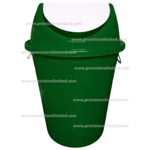 Dustbin - Dark Green  Refuse / Rubbish container / Dust bin