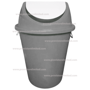 Dustbin - Gray  Refuse / Rubbish container / Dust bin