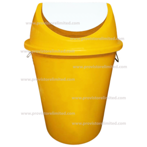 Dustbin - Yellow  Refuse / Rubbish container / Dust bin