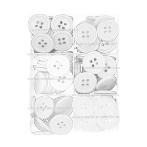 Buttons - White