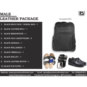 1. Gentlemen Black Leather Package 02 - [#mlpabl102PL]