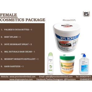 1. Ladies Cosmetics Package 01 - [#fecopa101PL]