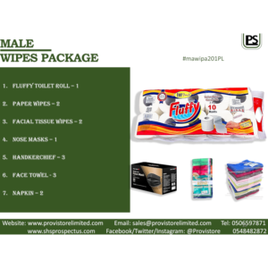 1. Gentlemen Wipes Package - [#mawipa201]