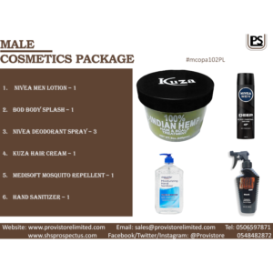 1. Gentlemen Cosmetics Package 02 - [#mcopa102PL]