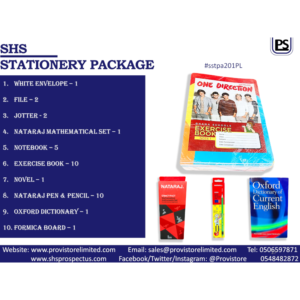 1. SHS Stationery Package 02 - [#sstpa201PL]