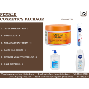 1. Ladies Cosmetics Package 02 - [#fecopa102PL]
