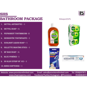 1. SHS Bathroom Package 01 - [#sbapa101PL]