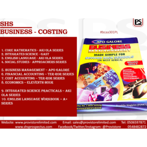 Business with Costing 11 - All Books [#bcaa301PL]