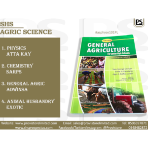 Agric Science with Physics - Elective 1 [#asphyse101PL]