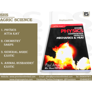 Agric Science with Physics - Elective 2 [#asphyse201PL]