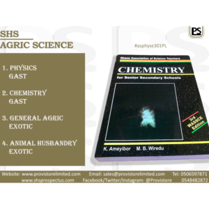 Agric Science with Physics - Elective 3 [#asphyse301PL]