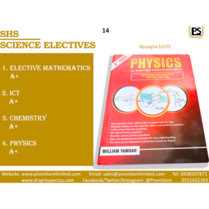 Science With ICT Electives Past Questions & Answers [#pqagsie101PL]