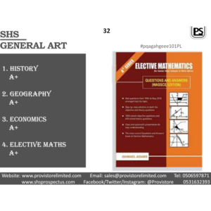 General Art 1 Electives Past Questions & Answers [#pqagahgeee101PL]