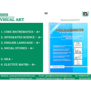 Visual Art with Elective Maths All Past Questions & Answers [#pqavaematab101PL]