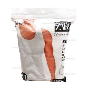 Singlet - (3 in 1) White Zara Man Singlet