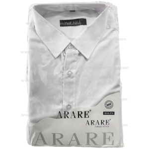 Sleeve Shirt - Long Arare Plain White Long Sleeve