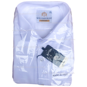 Sleeve Shirt - Long William Hunt Plain White Long Sleeve