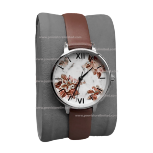 Watch - Ladies Brown Leather Watch