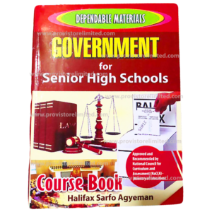 Government - Dependable Government Textbook for SHS