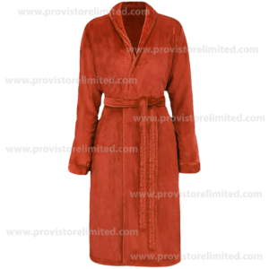 Bath Robe - Orange Bathrobe