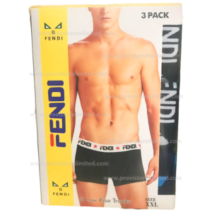 Boxers - (3 in 1) Men's Cotton Briefs Fendi