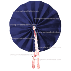 Hand Fan - African Made Dark Blue