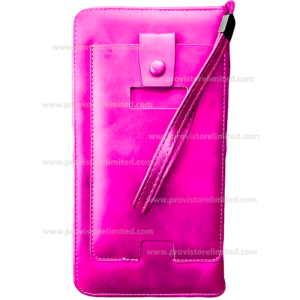 Purse Unisex - Pink Leather Purse