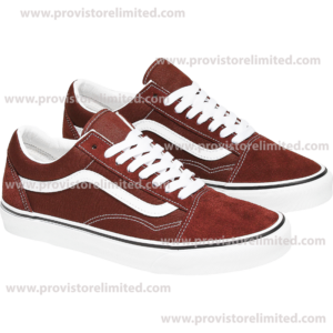 Shoe - Vans Of The Wall Old Skool White and Brown