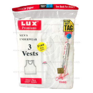 Singlet - (3 in 1) White Lux Singlet