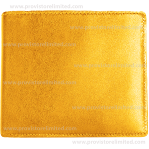 Wallet - Leather Yellow