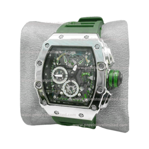 Watch - Male Plastic Strap Analog Dark Green Wrist Watch