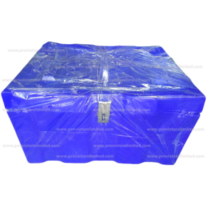 Chop Box (Small Size) - Plastic Lockable Blue ChopBox