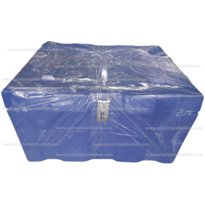 Chop Box (Small Size) - Plastic Lockable Dark Blue ChopBox