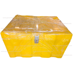 Chop Box (Small Size) - Plastic Lockable Yellow ChopBox
