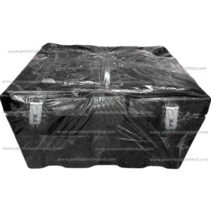 Chop Box (Medium Size) - Plastic Lockable Black ChopBox / Trunk